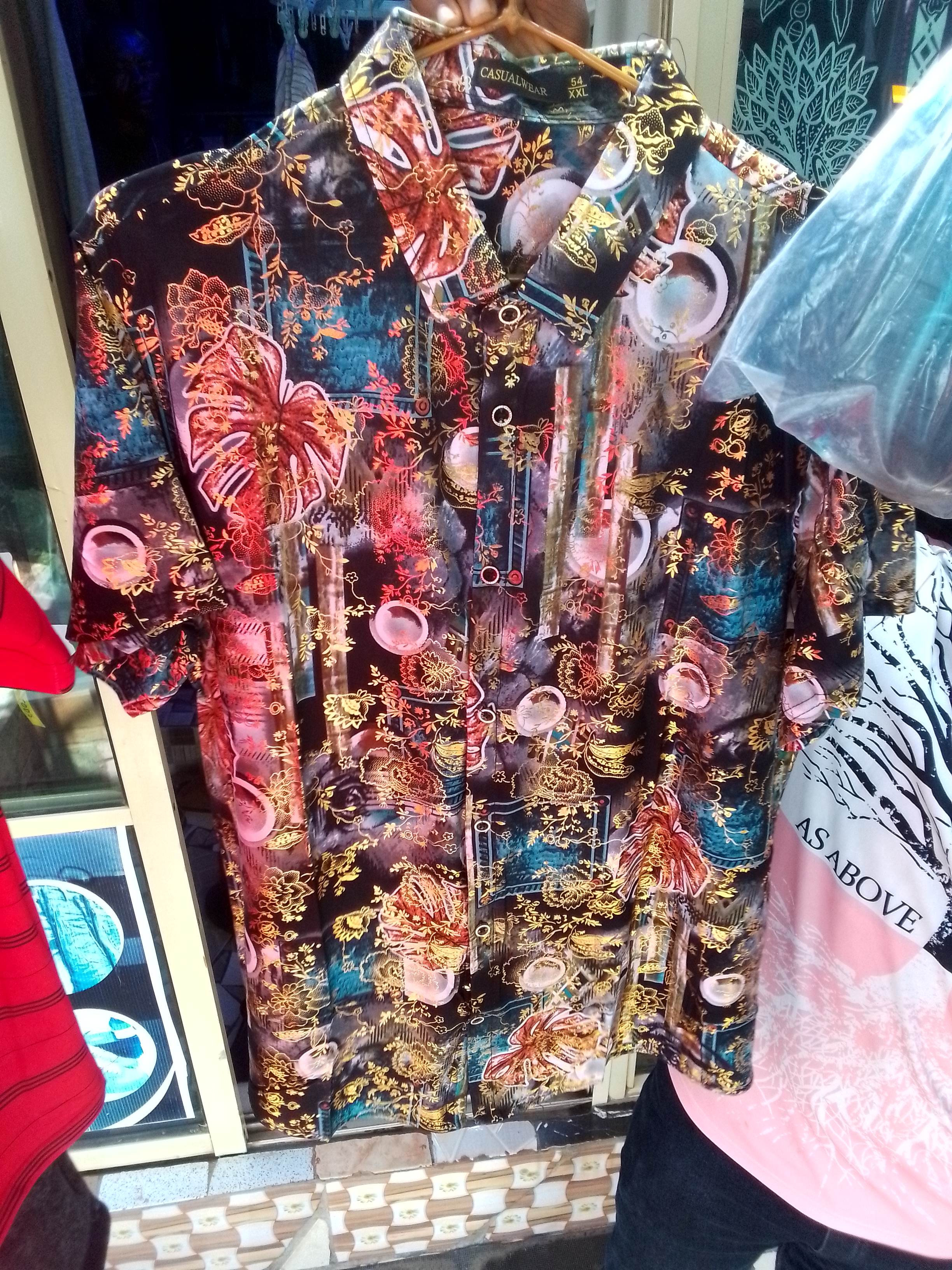Vintage mixed color shirt